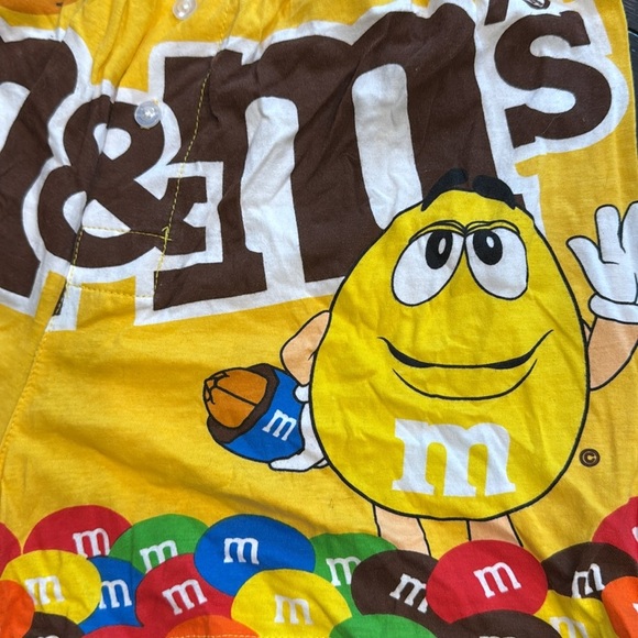 🟡 M&M's Yellow Peanut Boxer Shorts Size Small - Picture 2 of 7